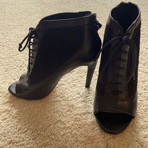 French Connection Peep Toe Bootie